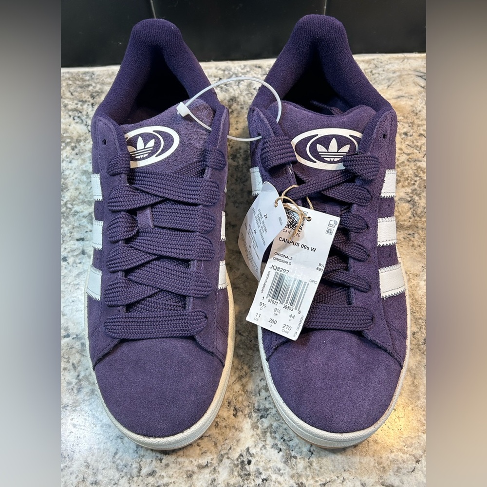 Adidas Dark Purple Sneakers - Picture 9 of 9